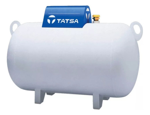 Tanque Gas Estacionario Tatsa Horizontal 180 Litros Blanco