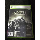 Jogo Xbox 360 Fallout 3 Raro Japonês Original Mídia Física