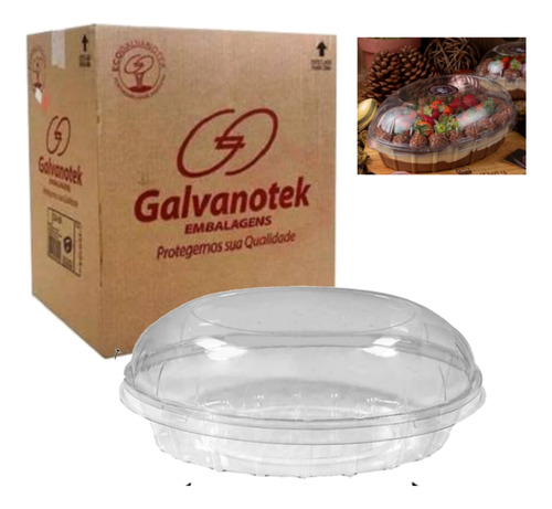 Embalagem Oval Colomba Pascoal Ovos Doces 2.000ml G-34 C/20