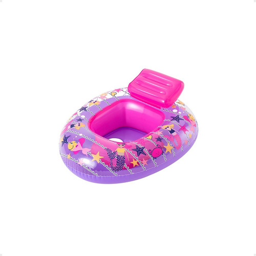 Bote Silla Bebe Pileta Salvavidas Inflable Agua 76x65cm