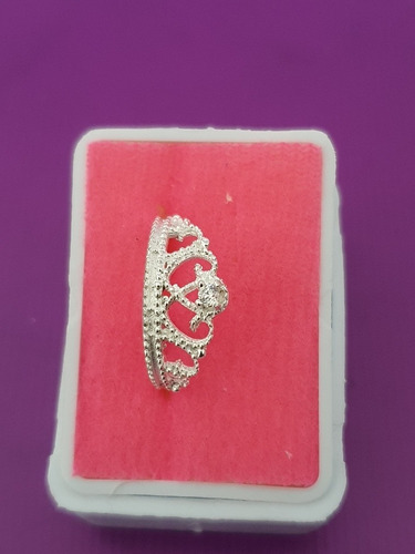 Anillo De Corona Plata Ley 925