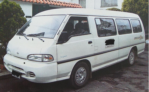 Hyundai Grace H100 Diesel, Placas Blancas Bogota, 2003 14pas