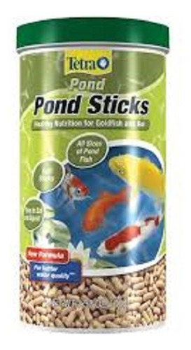 Alimento Para Peces Agua Fría Estanques Carpas Koi Tetra Pond Sticks 100g