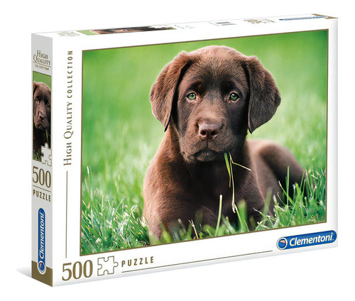 Puzzle Rompecabezas X 500 Piezas Perro Chocolate Clementoni 