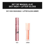 Set De Maquillaje Maybelline: Sky High + Lifter Gloss Amber