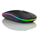 Mouse Sem Fio Recarregável Com Led Wireless 2.4ghz