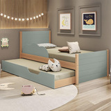 Bicama Com Cama Auxiliar Infantil Woody Casatema Gg