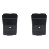 2x Tapa Porta Pilas Negra Para Control Xbox 360