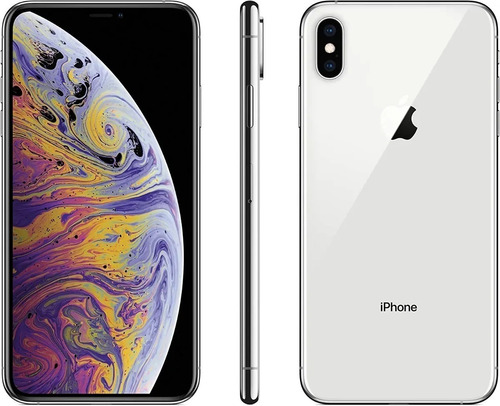  iPhone XS 64 Gb Plata Caja Original Libre Fabrica Grado A