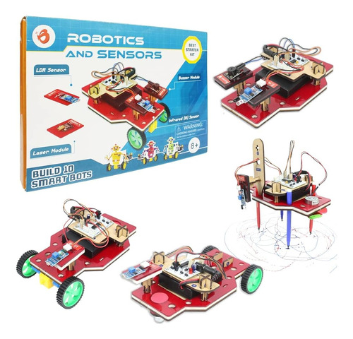 Kit De Inicio De Robótica E Ingeniería Con Sensores | Constr