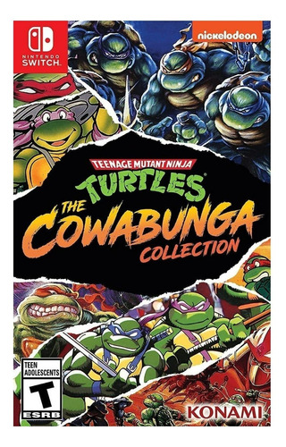 Teenage Mutant Ninja Turtles: The Cowabunga Collection  Teenage Mutant Ninja Turtles Standard Edition Konami Nintendo Switch Físico