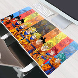 Mouse Pad Gamer Goku Fases Dragon Ball Super Anime 30x70cm