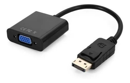 Cabo Adaptador Conversor Vídeo Displayport Para Vga Com Nf