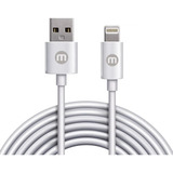 Cable Cargador Lightning Mobo Para iPhone/ iPad Blanco 1m