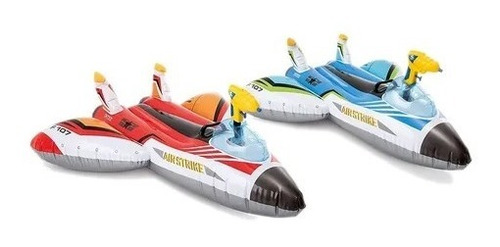 Flotador Inflable Avión + Pistola Montable Agua Intex 57536