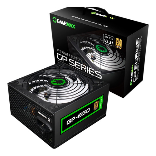 Fuente De Poder Gamemax 650w 80 Plus Bronce