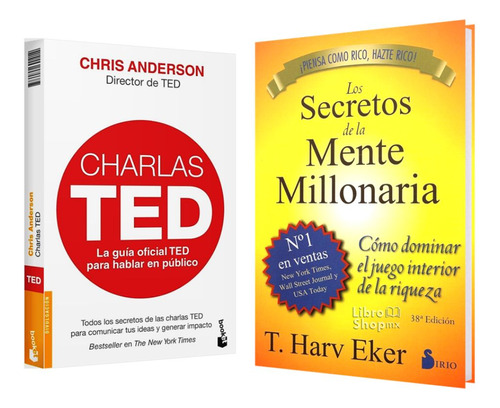 Charlas Ted ( C. Anderson) + Secretos De La Mente Millonaria