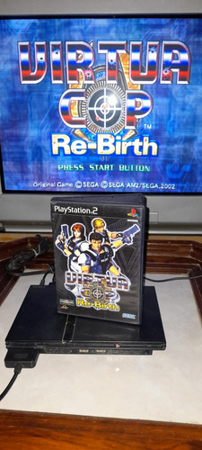 Playstation 2 Ps2 Ps3 Virtua Cop Rebirth 