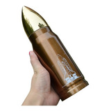 Termo Metal Acero Inoxidable Bala Cohete 500 Ml Airsoft Army