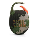 Mini Altavoz Jbl Clip 5 Camuflado Inalámbrico Portátil