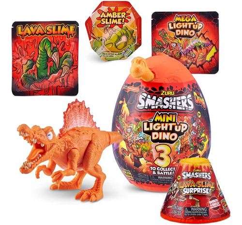 Smashers Zuru - Paquete Combinado De Mini Dinosaurio