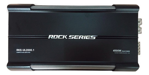 Amplificador Rockseries  Rks-ul2000.1 4000w Clase D, Canal 1