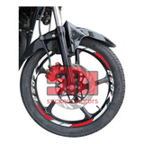 Stickers Reflejantes Rin De Moto 250z 250sz 200z 125z 150z