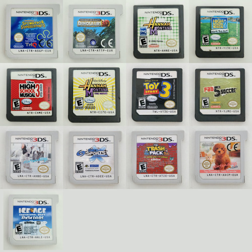 Jogos Aclamados Nintendo 3ds , Valor Unidade, Usado 