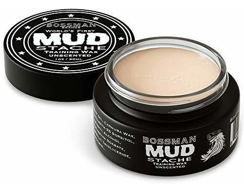 Ceras Para Bigote - Bossman Mudstache Wax Unscented Mustache