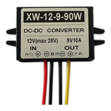 Convertidor De Voltaje 12v (11v/28v) A 9v 10a.