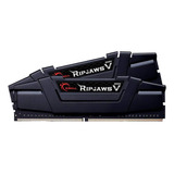 Memoria Ram 8gb G.skill Ripjaws V Series (2 X 4gb) 288-pin Ddr4 Sdram Ddr4 3200 (pc4 25600) Modelo F4-3200c16d-8gvkb