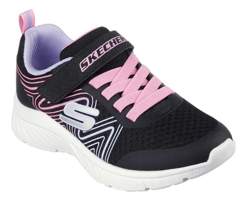 Zapatillas Skechers Microspec Plus Swirl Sweet 303535l-bkmt