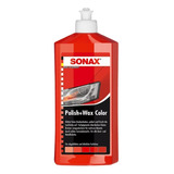 Cera Pulidora Con Corrector Abrillantador Sonax Colores Rojo