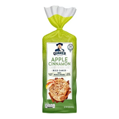 Quaker Gluten-free Apple Cinnamon Rice Cakes 185gr