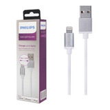 Cable Compatible iPhone 6 7 8 iPad Philips  1.2 Mt + Envio 