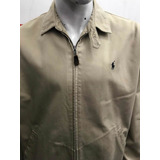 Campera De Gabardina Polo Ralph Lauren Beige Talle Médium