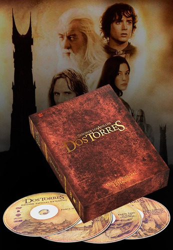 El Señor De Los Anillos: Las Dos Torres 4 Dvds