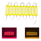 Modulo Led (10 Piezas) Stop Led 12v Roja Amarilla 