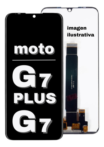 Modulo Pantalla Motorola G7 / G7 Plus Display S/marco