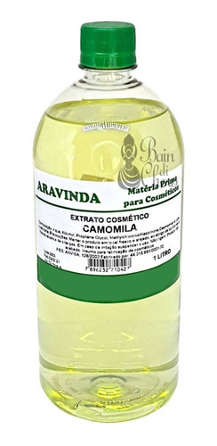 Extrato Glicólico Camomila Para Sabonete, Shampoo E Creme-1l