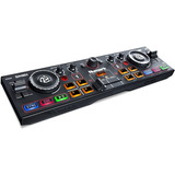 Mini Controlador Dj Numark Dj2go2 Touch Negro De 2 Canales