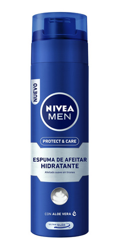 Nivea Men Espuma De Afeitar Protect & Care 200 Ml.