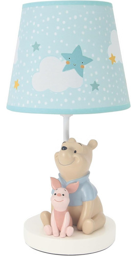 Lámpara Buro Mesa Niños Led Pooh Infantil Recámara Noche