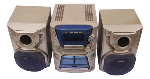 Mini System Hi-fi Radio Cd K7 Panasonic Sa-ak22 (descrição)