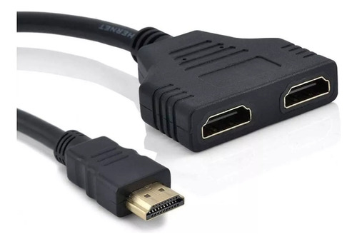 Splitter Hdmi 1x2 Cable Adaptador Derivador 1080p Espejo