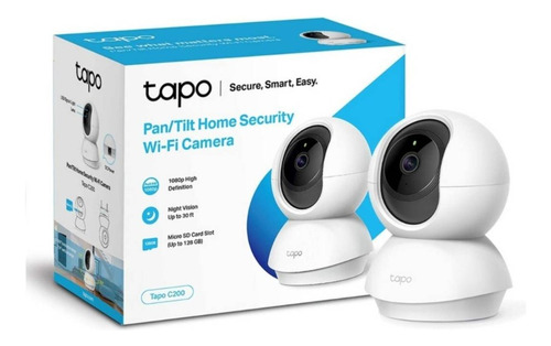 Camara Seguridad Rotatoria Tapo Tp-link 1080p Full Hd C200 