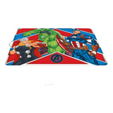 Avengers Mantel Individual Color Rojo