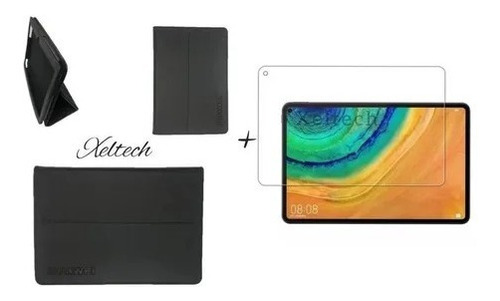 Estuche Tipo Agenda + Vidrio Templado Para Tablet Lenovo M10