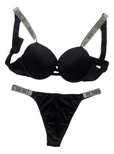 Conjunto De Lingerie Victoria's Secret Com Óculos