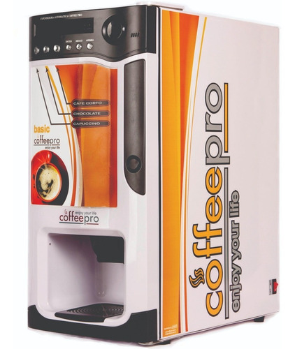 Cafetera Automática Expendedora Coffee Pro Basic 3 Sel